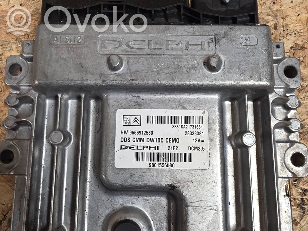Citroen DS4 Engine control unit/module 