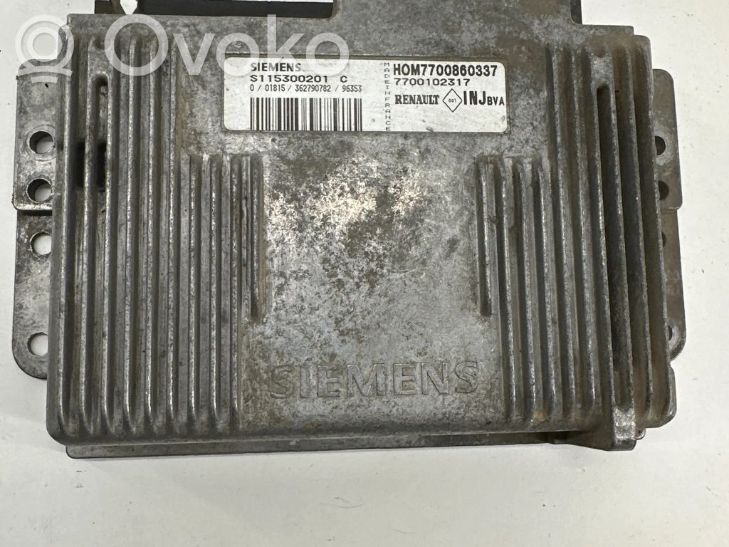 Renault Megane I Engine control unit/module 