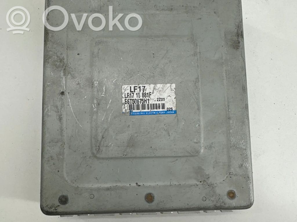 Engine control unit/module   LF1718881F,E6T50675H1