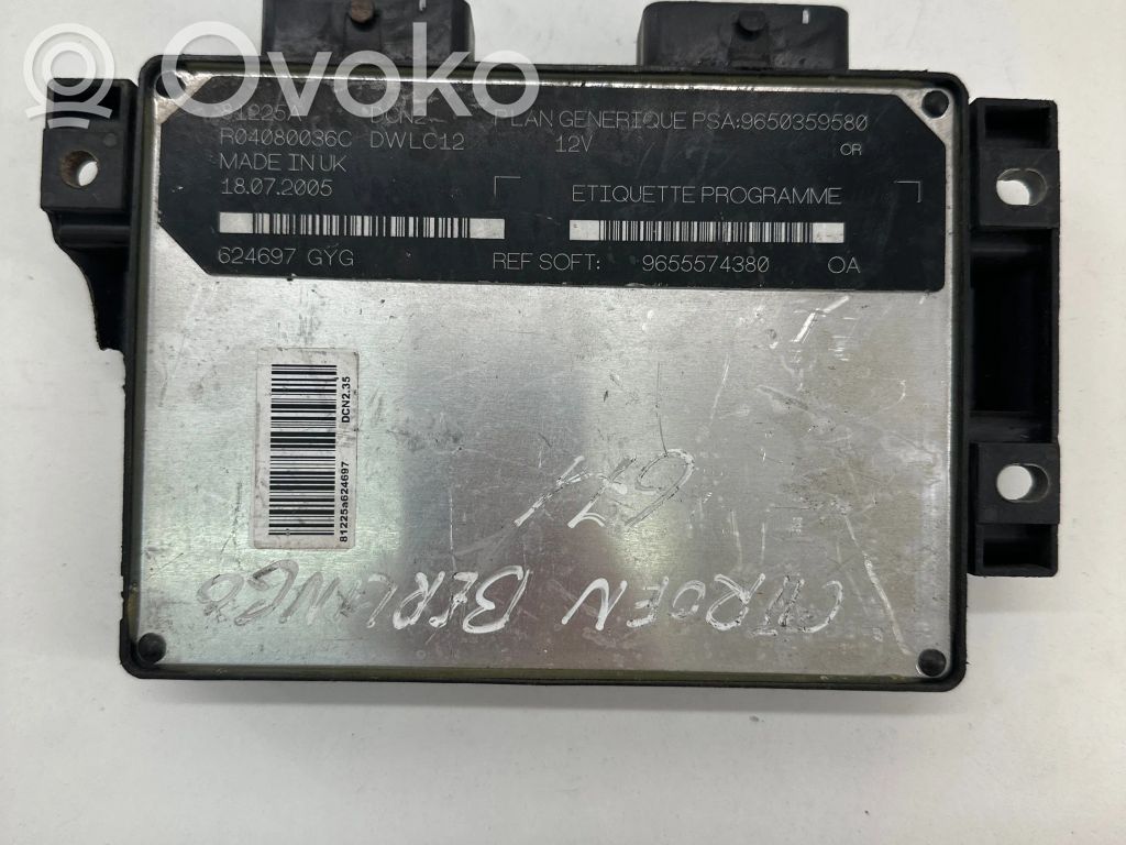 Engine control unit/module   9655574380,R04080036C