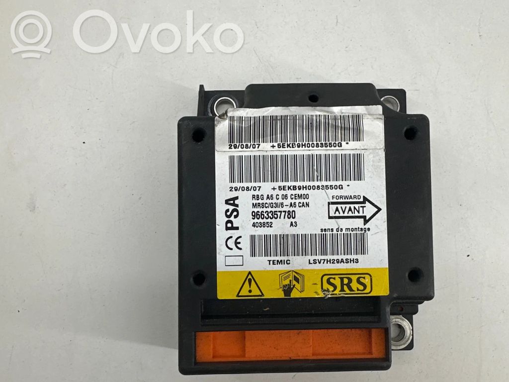 Citroen C2 Airbag set 