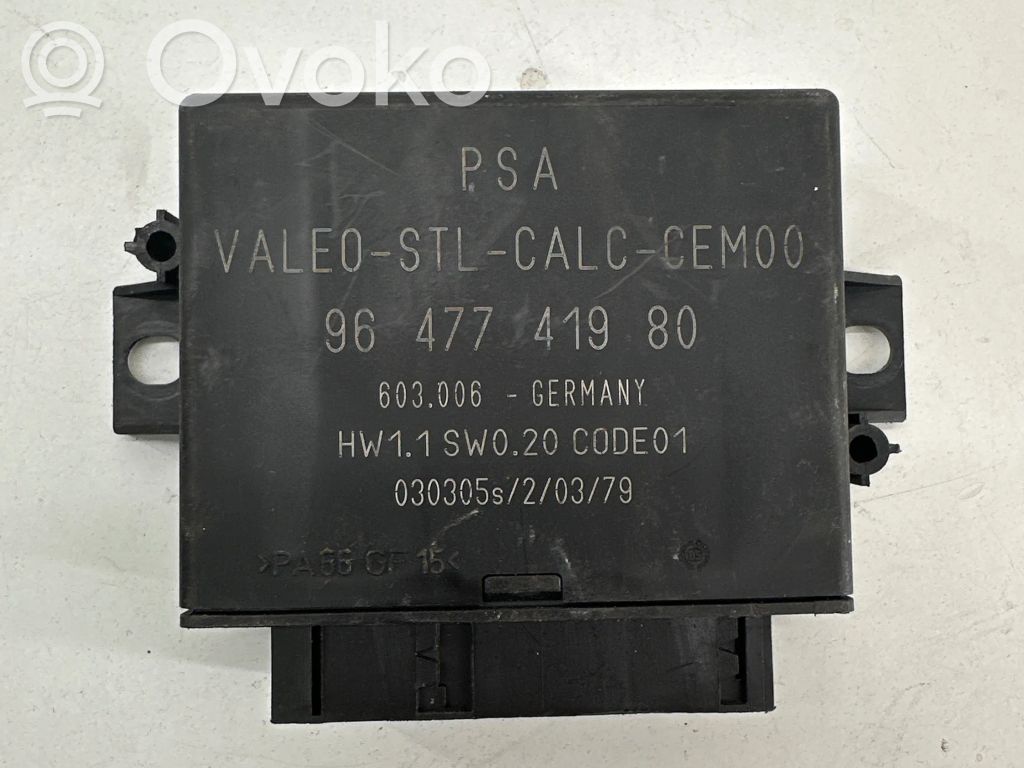 Citroen C5 Parking PDC control unit/module 