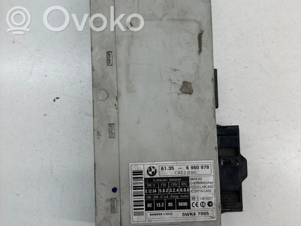 BMW 5 E60 E61 CAS control unit/module 
