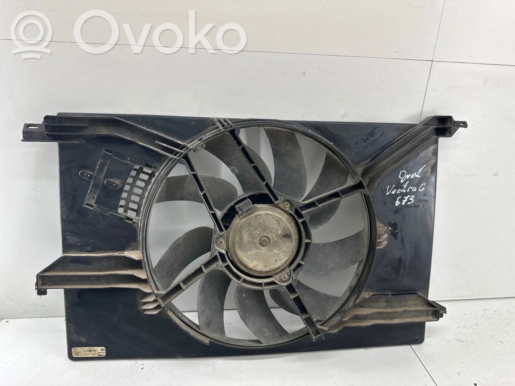 Opel Vectra C Elektrinis radiatorių ventiliatorius 