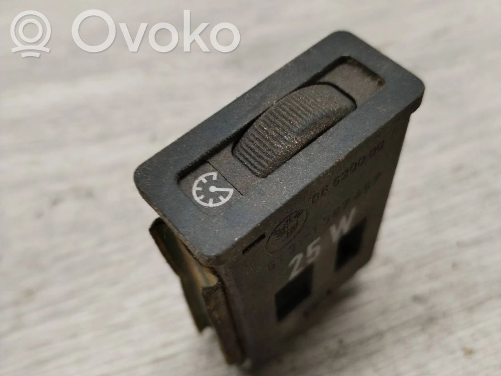 BMW 3 E36 Panel lighting control switch 