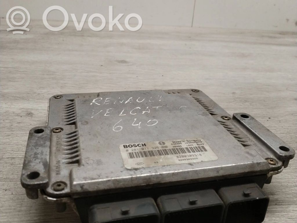 Engine control unit/module   8200309318,0281011325,8200003393