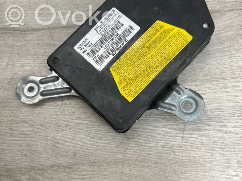 BMW X5 E53 Airbag de la puerta trasera 