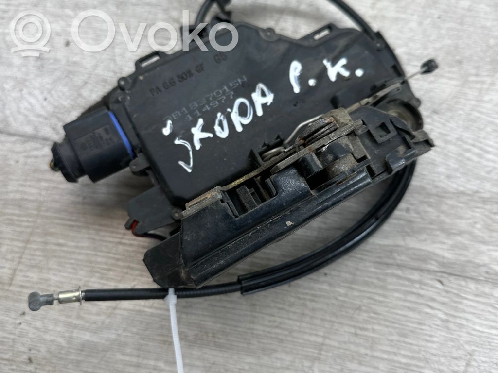 Skoda Fabia Mk1 (6Y) Front door lock 