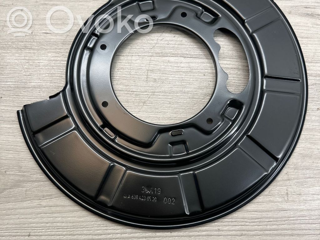 Mercedes-Benz Vito Viano W639 Rear brake disc plate dust cover 