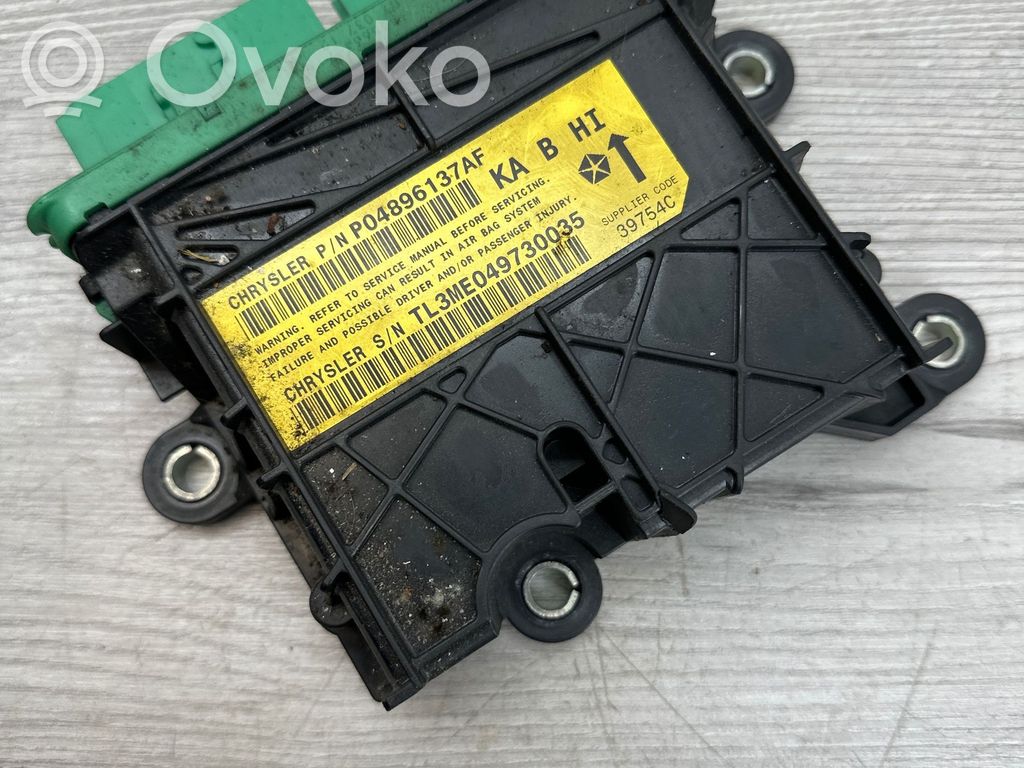 Module de contrôle airbag   P04896137AF,39754C,TL3ME109730035