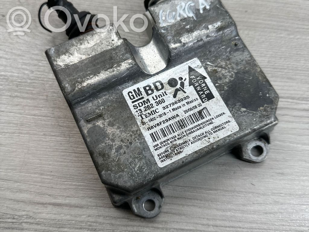 Opel Corsa D Airbag control unit/module 