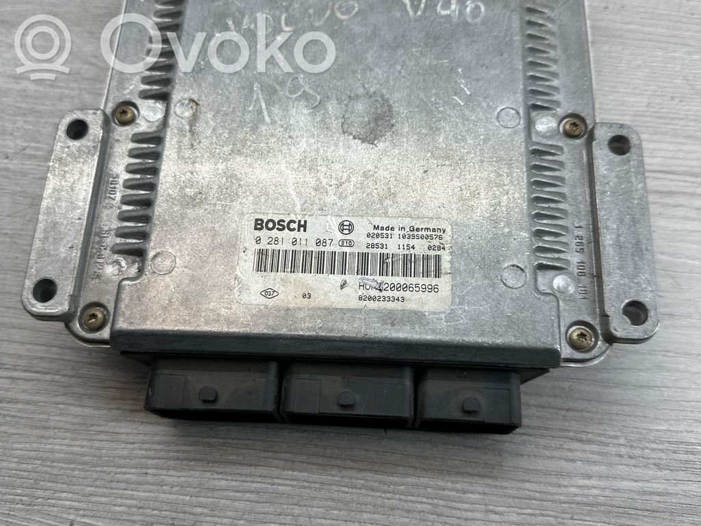 Volvo S40, V40 Sterownik / Moduł ECU 