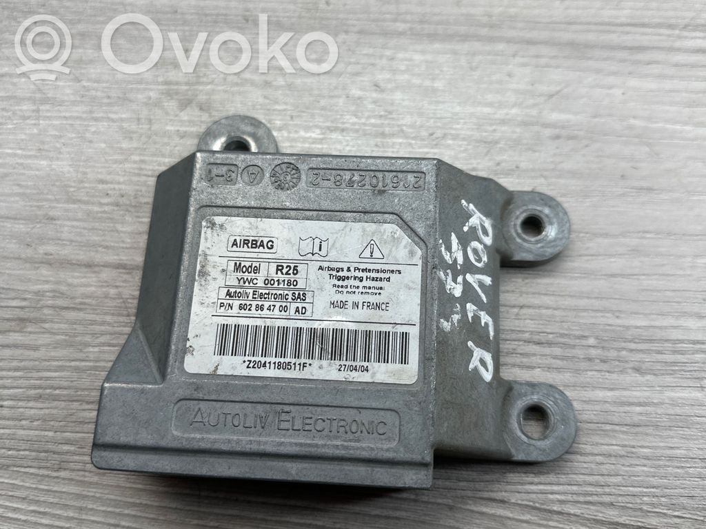 Rover 25 Airbag control unit/module 