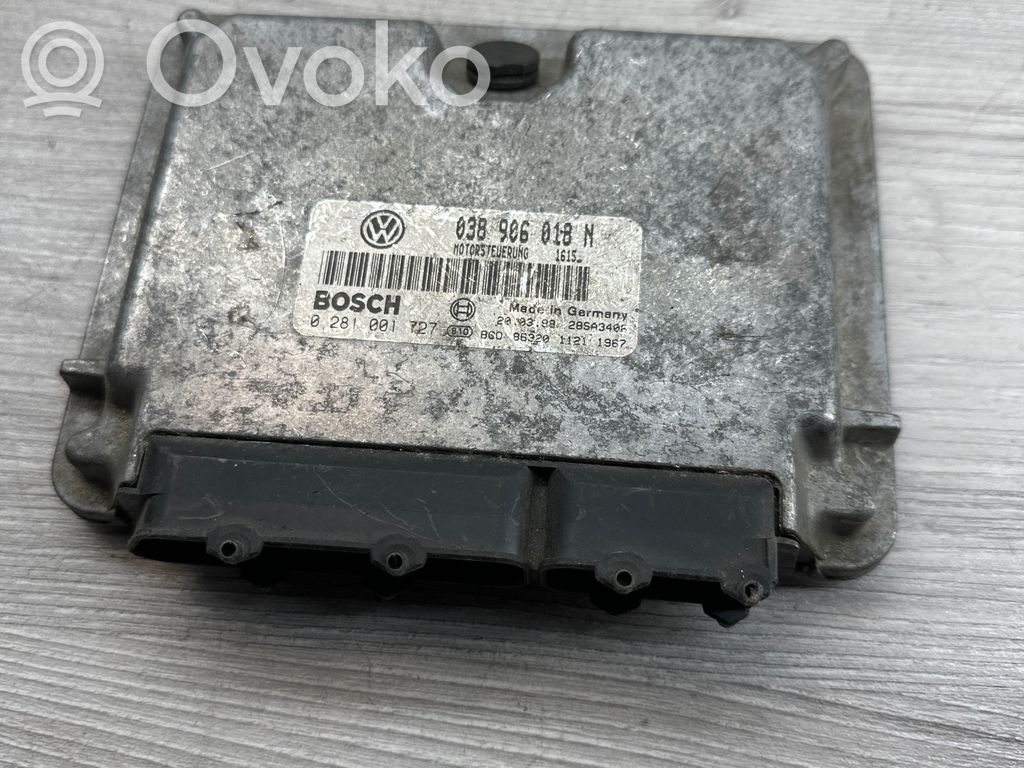 Engine control unit/module   038906018N,28SA3406,0281001727