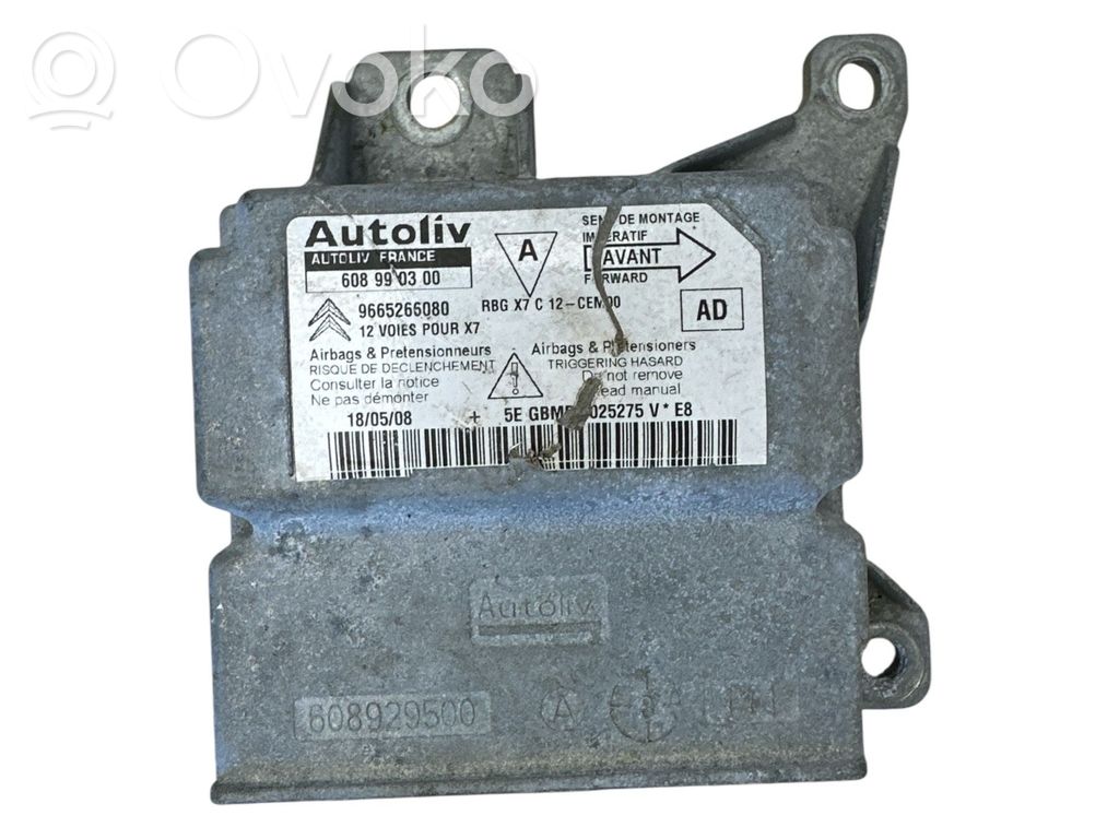 Citroen C5 Airbag control unit/module 