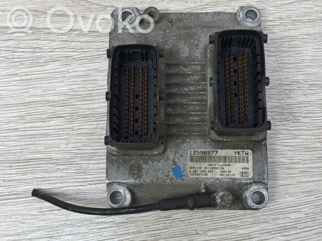 Engine control unit/module   0261209023,1039S07436,12596577,86YKTWJ4350