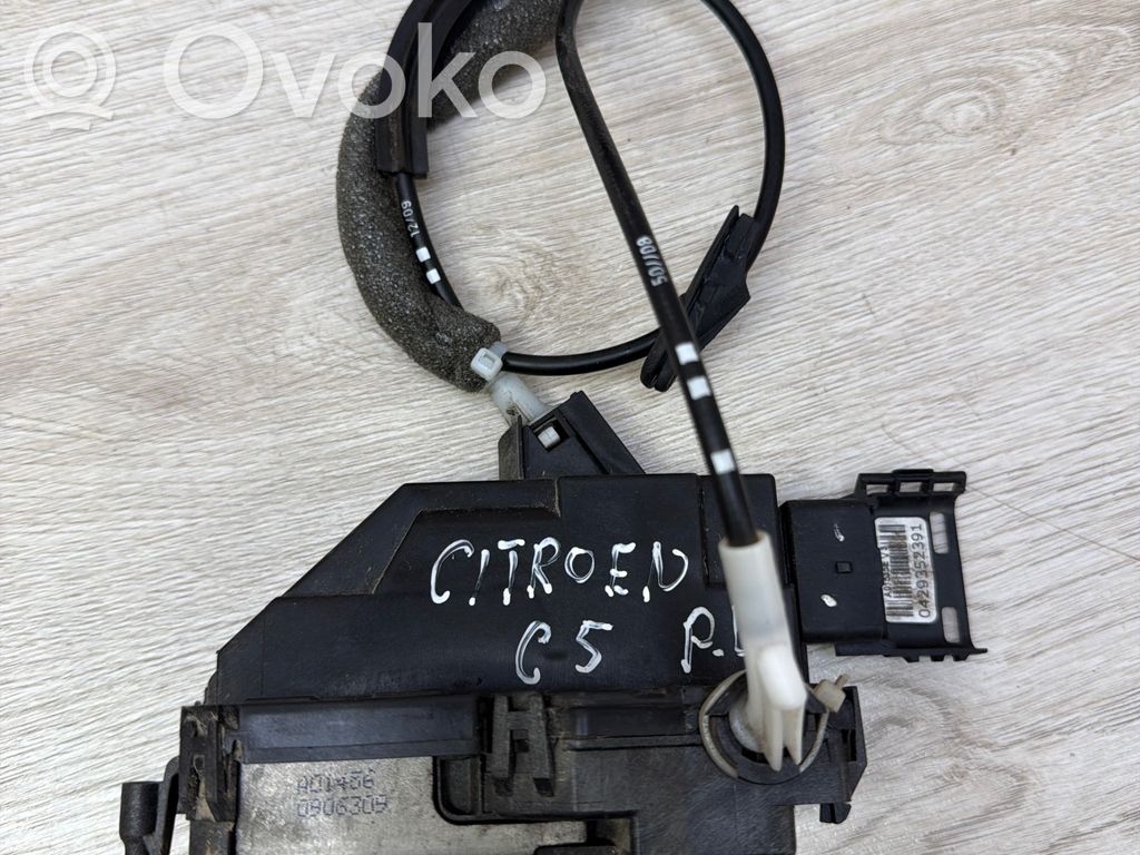 Citroen C5 Zamek drzwi przednich 
