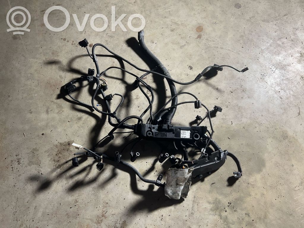 BMW X5 E70 Проводка двигателя 