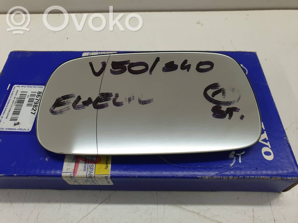 Volvo V50 Veidrodėlio stiklas 