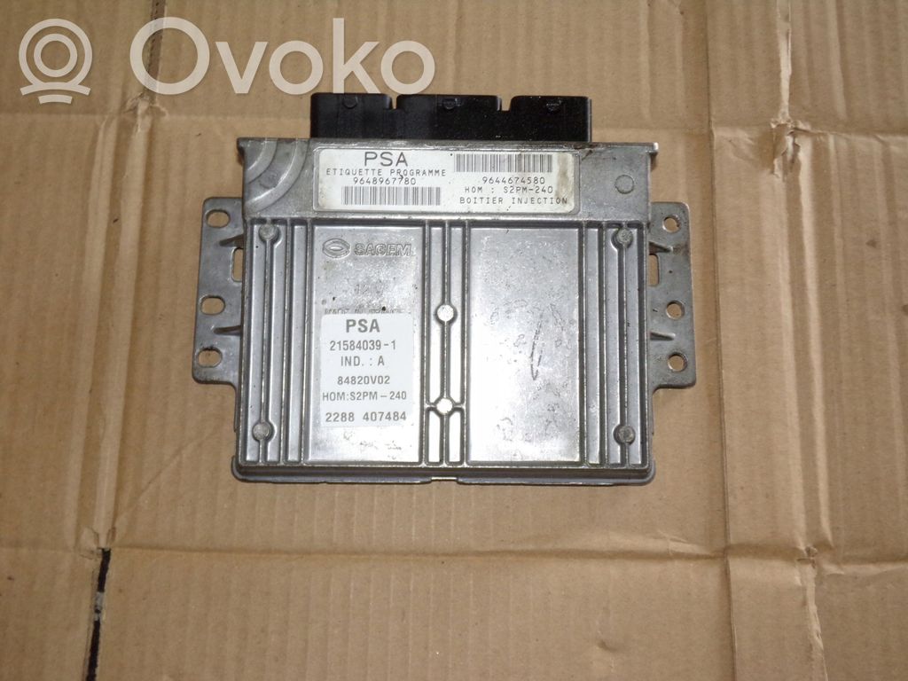 Citroen C5 Engine control unit/module 