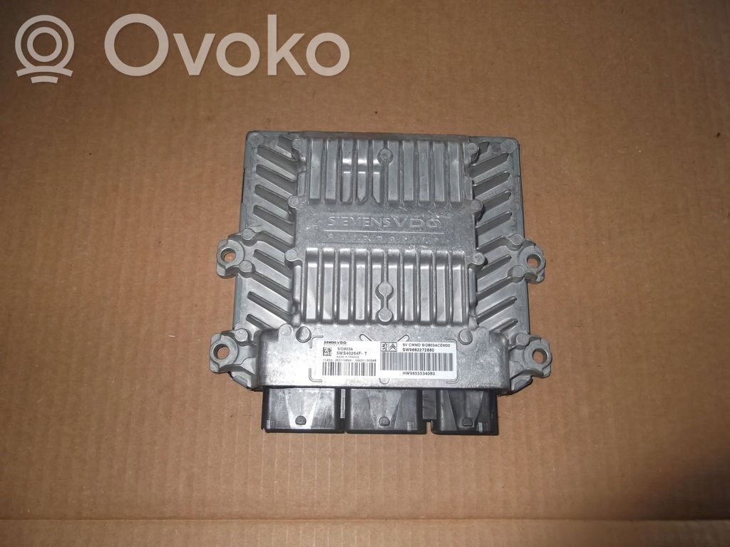 Peugeot 407 Engine control unit/module 
