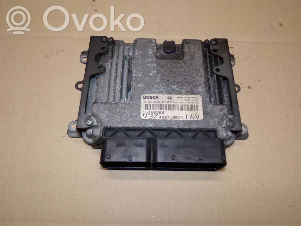 Engine control unit/module   0281010455