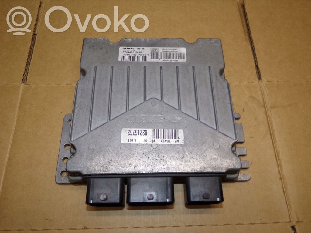 Peugeot 307 Engine control unit/module 