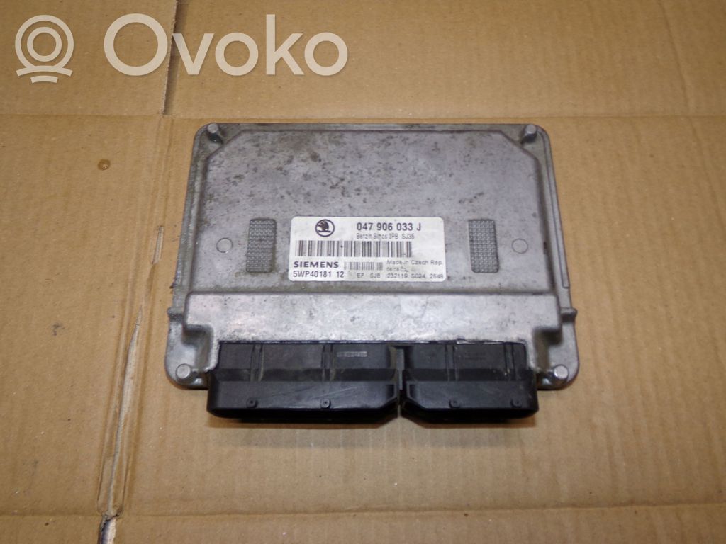 Skoda Fabia Mk1 (6Y) Engine control unit/module 