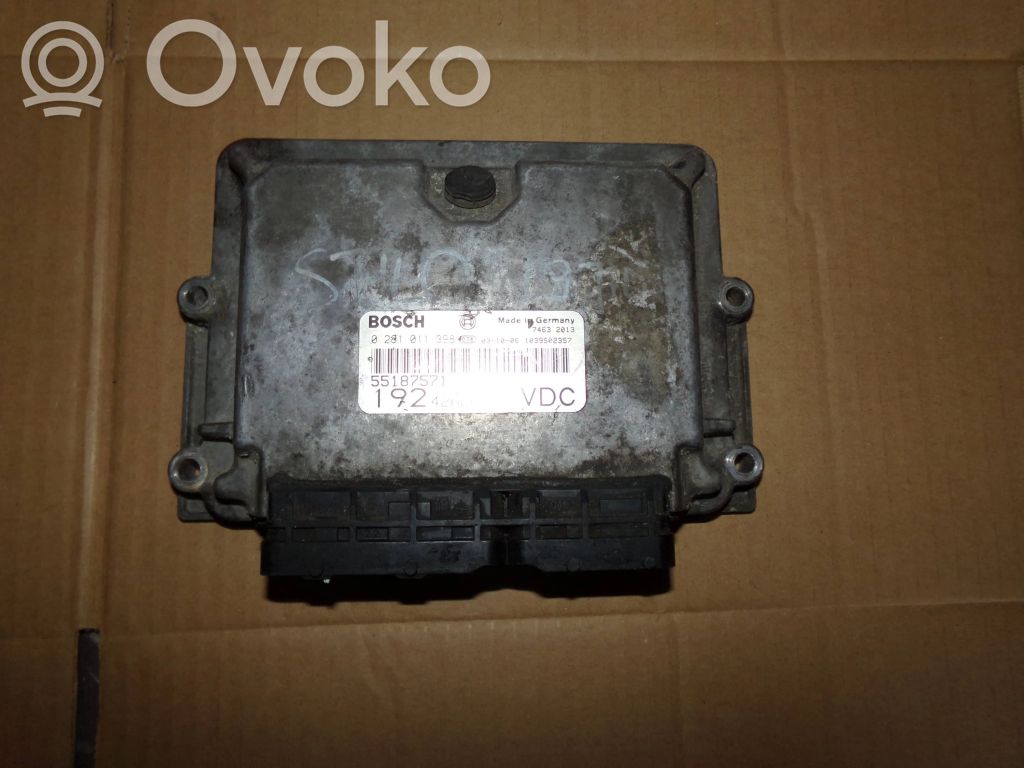 Fiat Stilo Engine control unit/module 