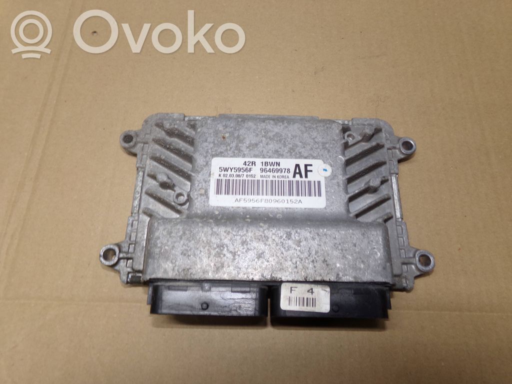 Chevrolet Aveo Engine control unit/module 