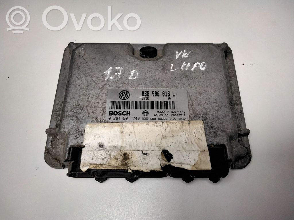 Volkswagen Lupo Engine control unit/module 