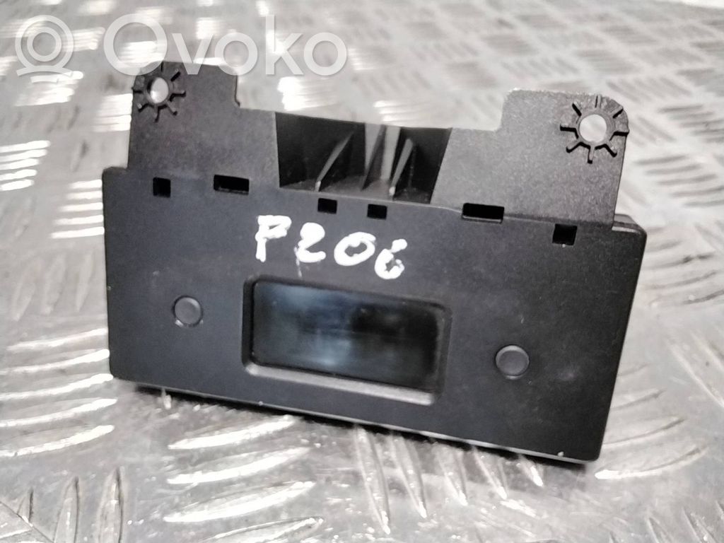 Peugeot 206 Screen/display/small screen 