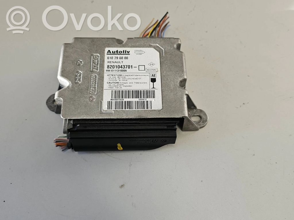 Renault Clio III Airbag control unit/module 