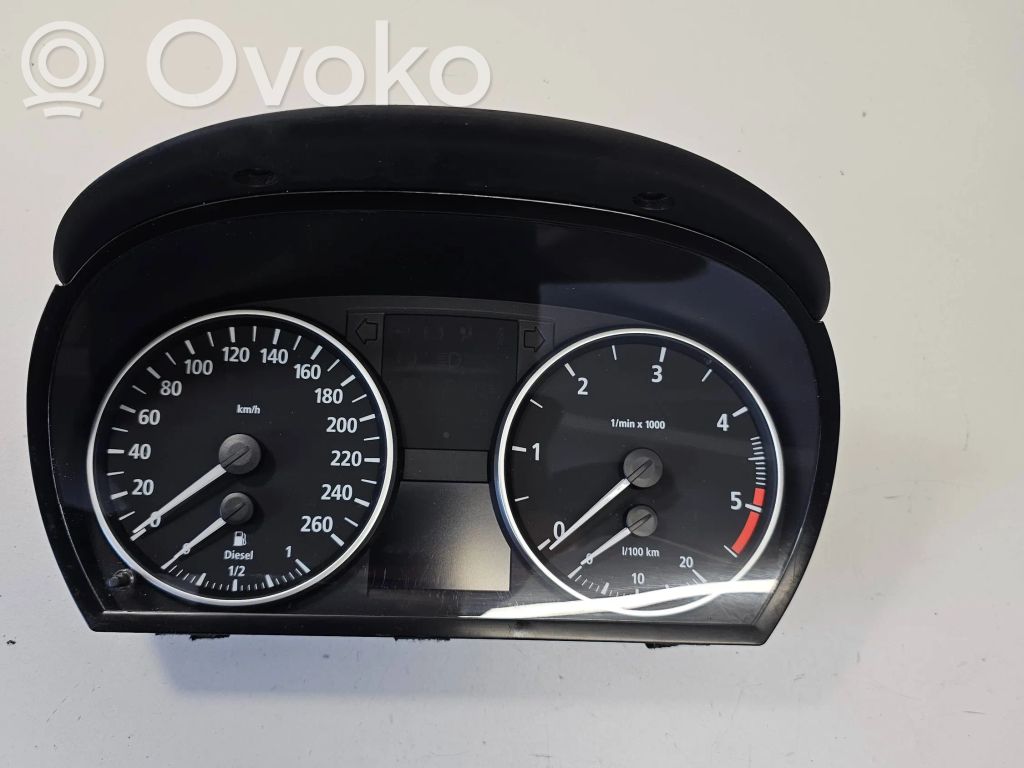 BMW 3 E90 E91 Speedometer (instrument cluster) 