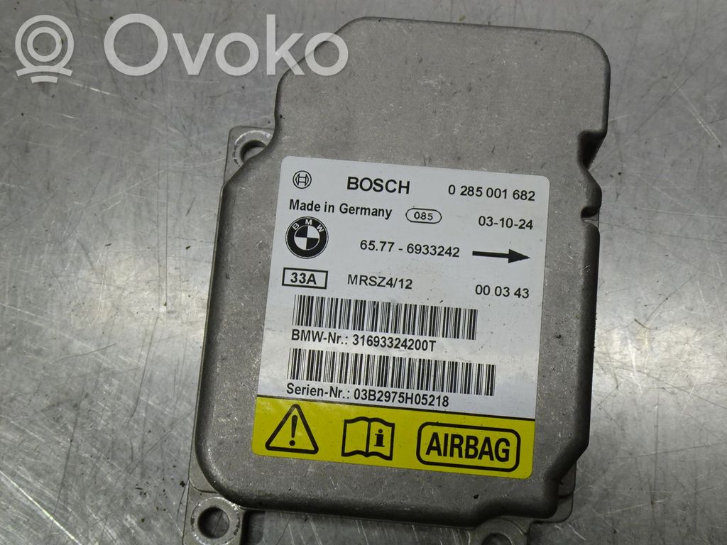 Mini One - Cooper R50 - 53 Airbag control unit/module 