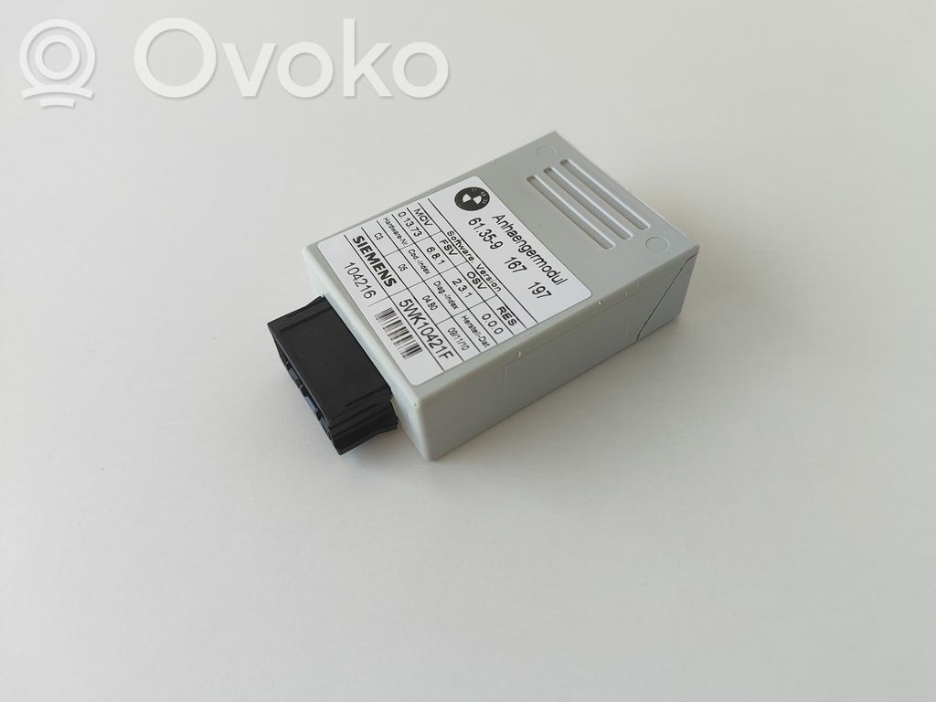 BMW 5 E60 E61 Tow bar trailer control unit/module 