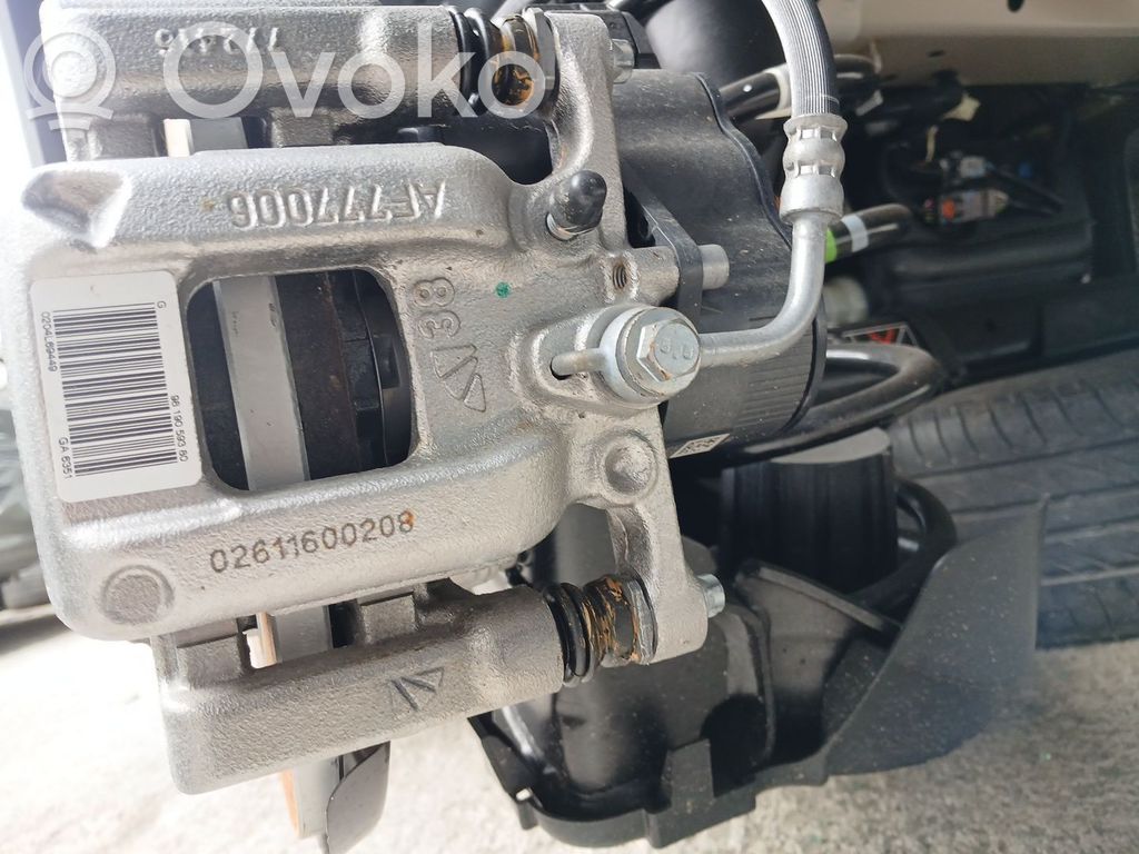 Bremssattel hinten