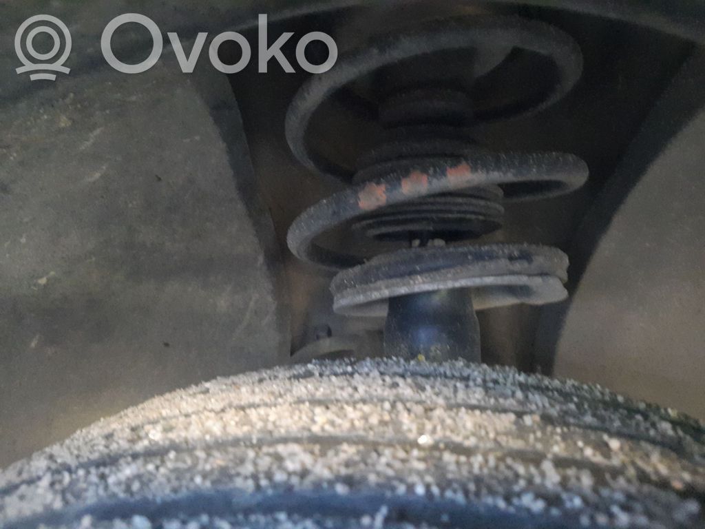 Front shock absorber with coil spring
