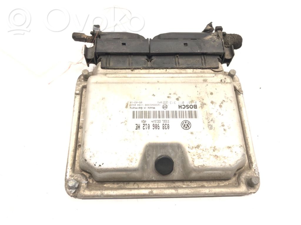 Engine control unit/module ECU   038906012HE