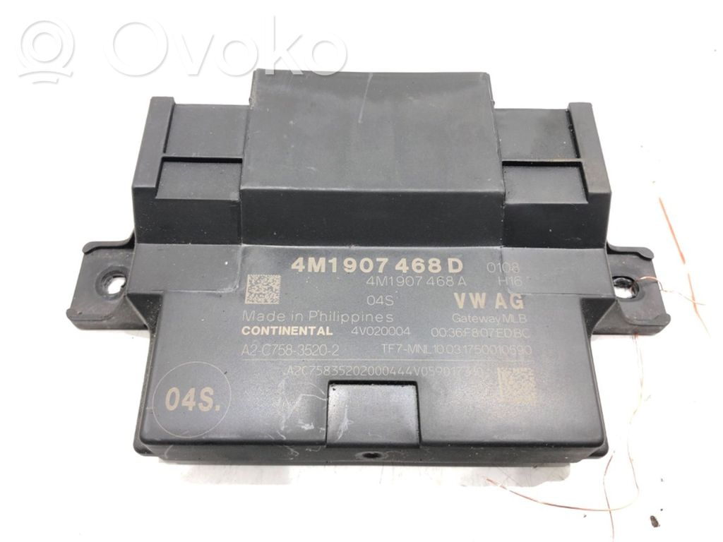 Audi A4 S4 B9 Gateway control module 