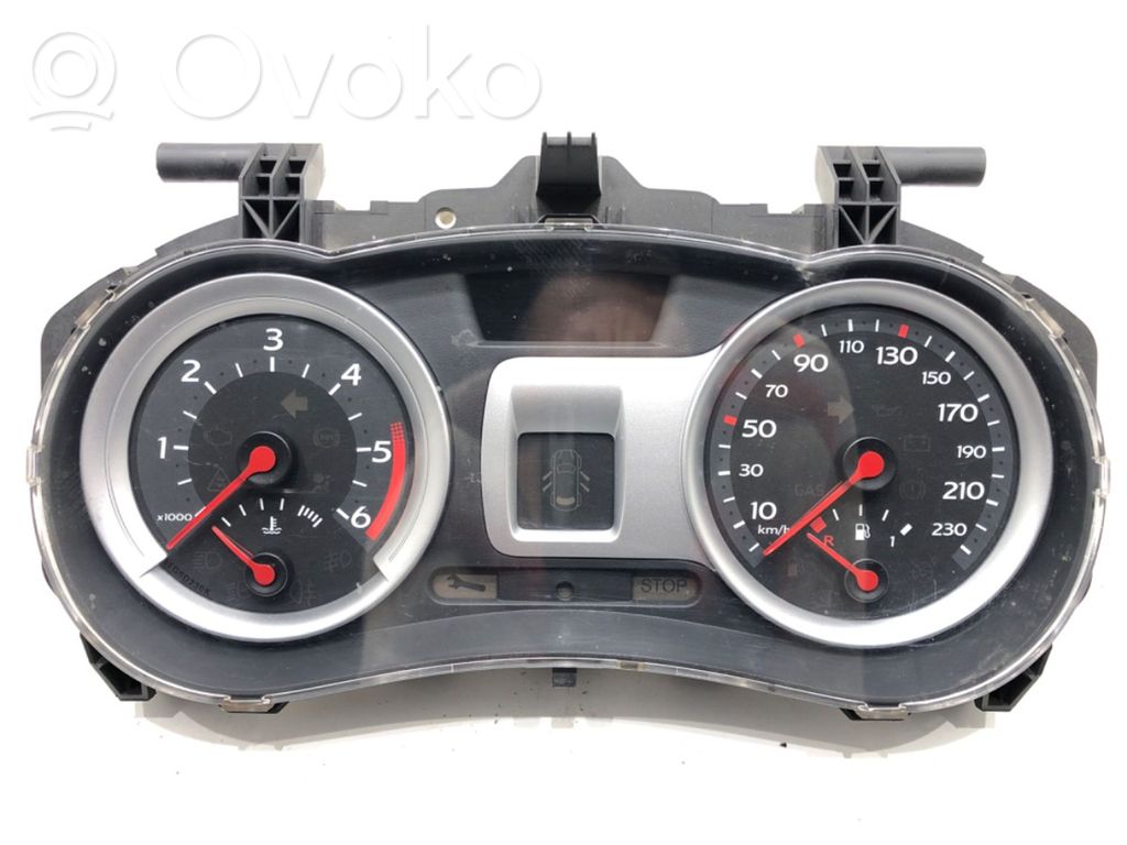 Renault Clio III Speedometer (instrument cluster) 
