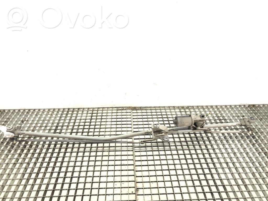 Citroen C4 II Motor y varillaje del limpiaparabrisas delantero 