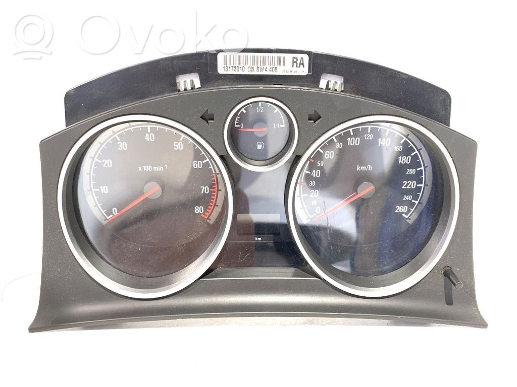 Opel Astra H Speedometer (instrument cluster) 