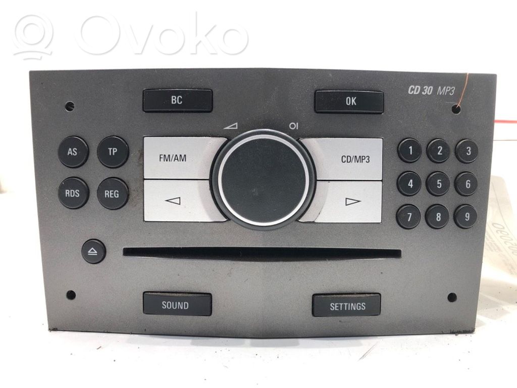 Opel Zafira B Radio/CD/DVD/GPS-pääyksikkö 