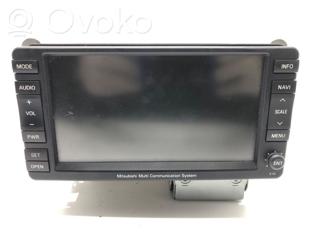 Mitsubishi Outlander Unité principale radio / CD / DVD / GPS 