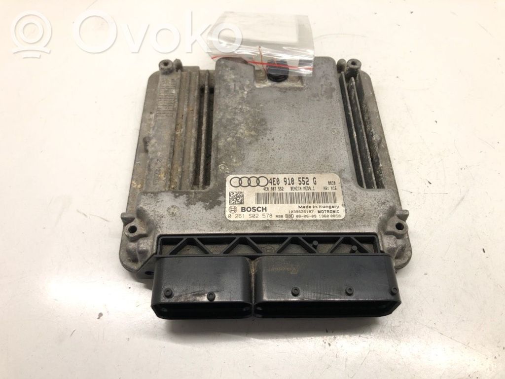 Audi A8 S8 D3 4E Engine control unit/module ECU 