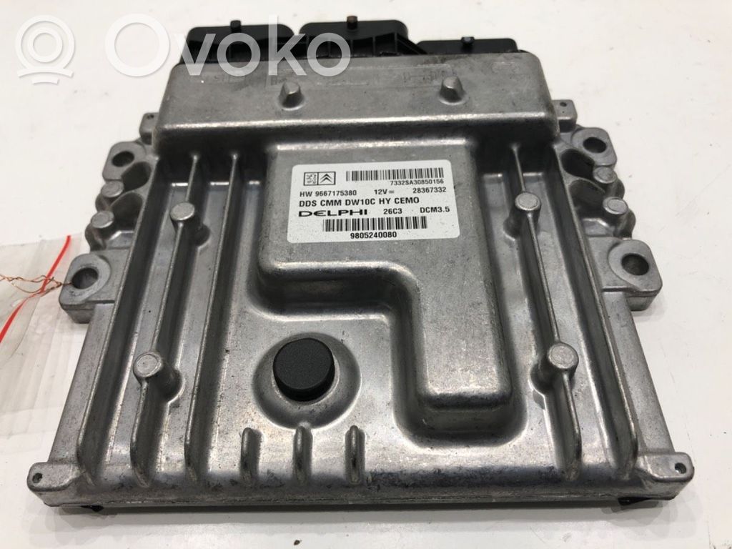 Peugeot 3008 I Engine control unit/module ECU 