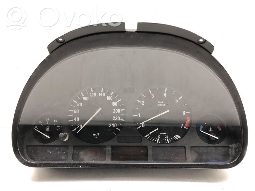 BMW 5 E39 Spidometrs (instrumentu panelī) 