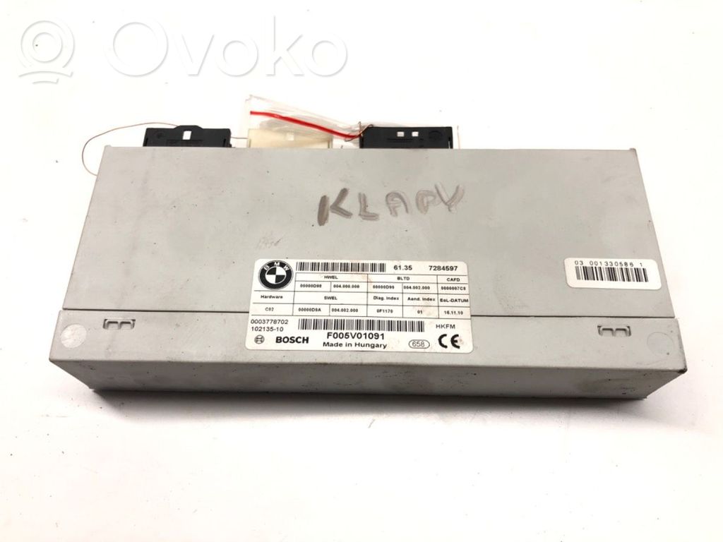 BMW 7 F01 F02 F03 F04 Inne komputery / moduły / sterowniki 