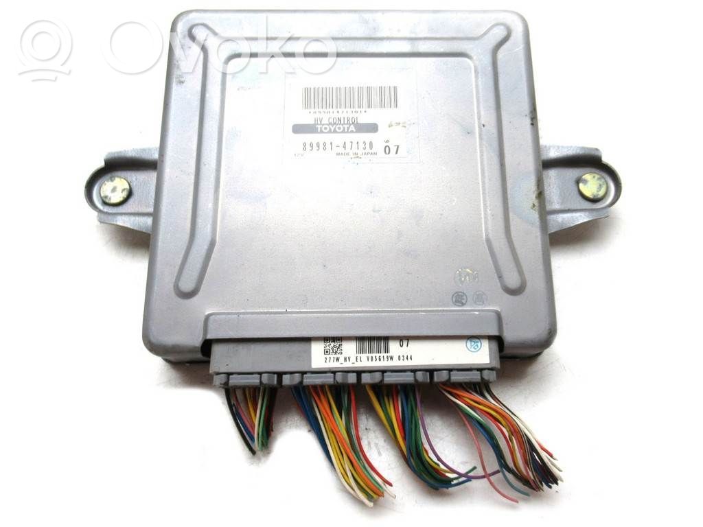 Toyota Prius (XW20) Alte unități/module de control 